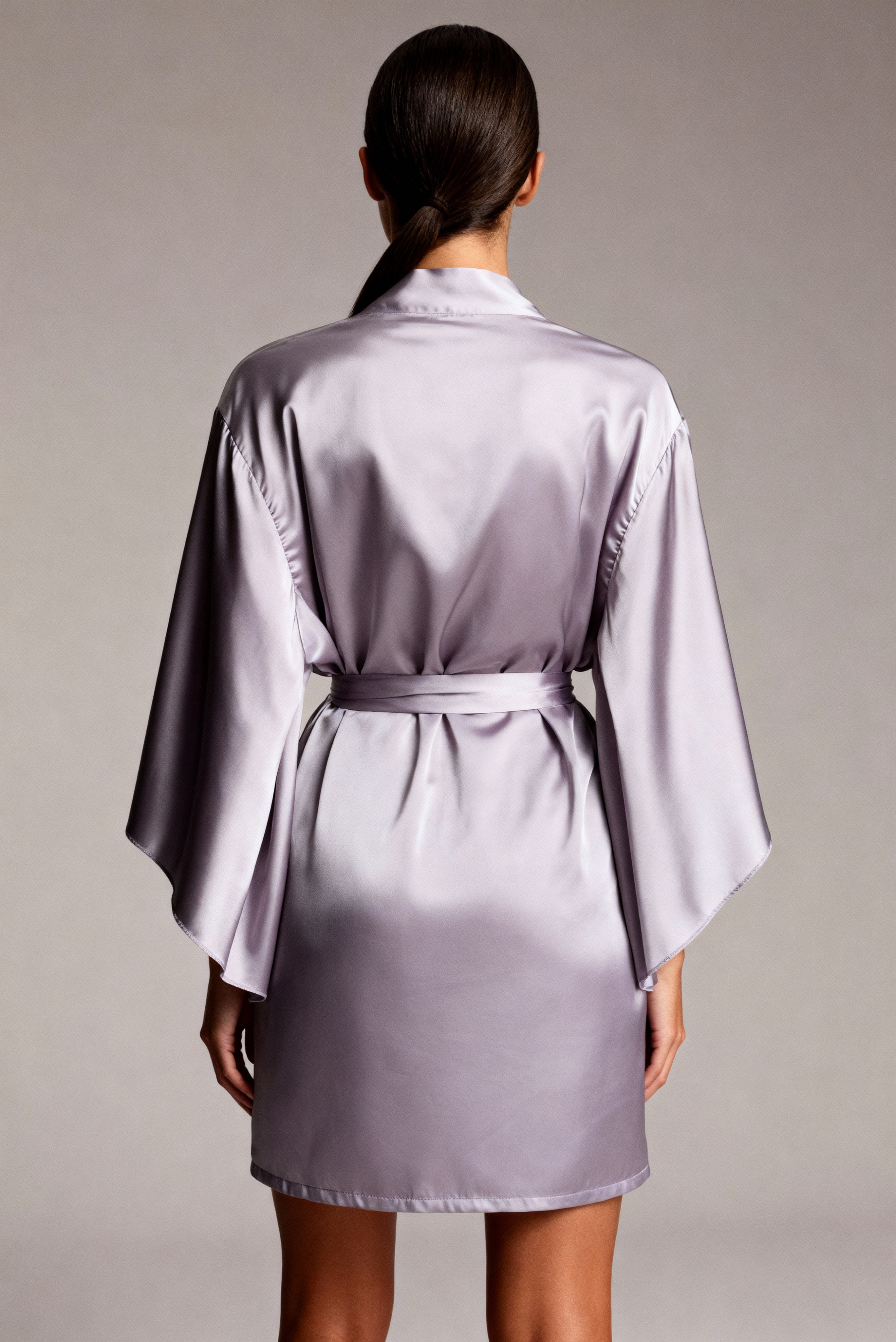 Kimono da donna - Mezzanotte Grigio Lilla