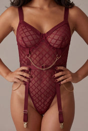 Body da donna - WILD Bordeaux 
