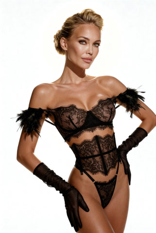 Set di lingerie cinque pezzi - SOLAR 