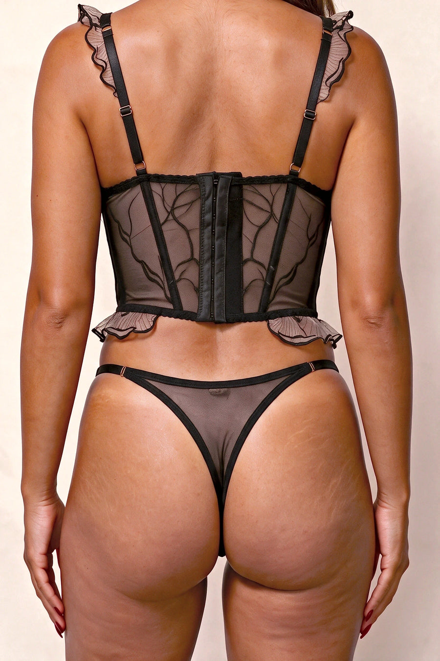Completo intimo due pezzi - FEUILYNE Nero