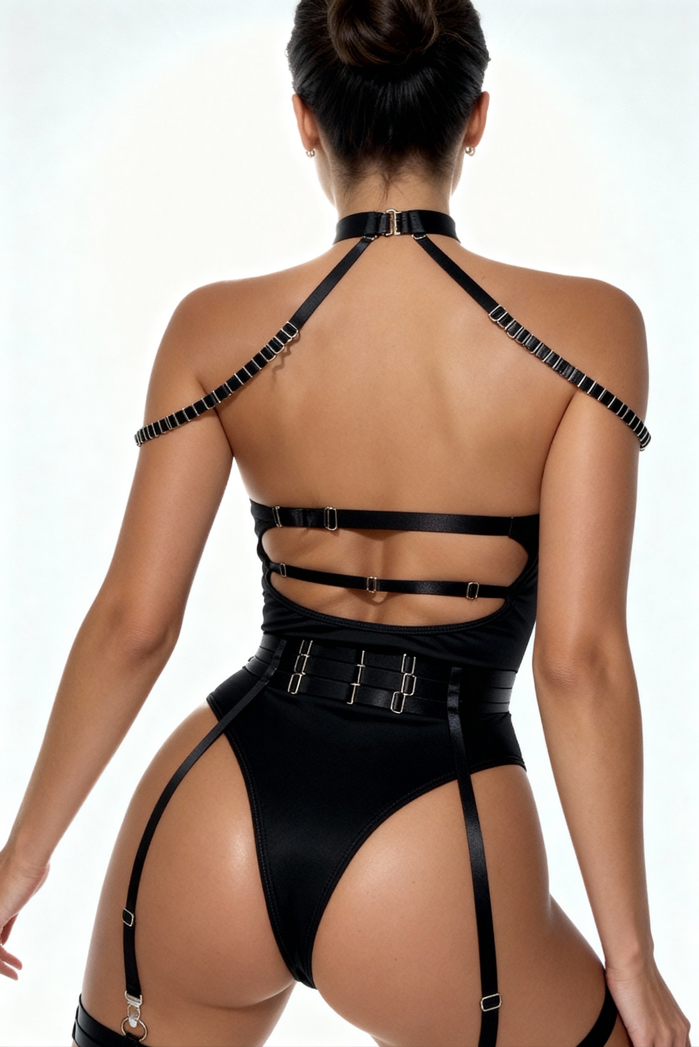 Body con reggicalze - MILLA 