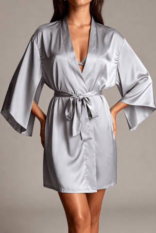 Kimono da donna - Mezzanotte Grigio Lilla 